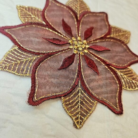 Poinsettia Tableware | HandimeX Erlesene Tischkultur Handmade Exquisite Delicate - Picture 11 of 16